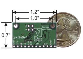Pololu Qik 2s9v1 Dimensions
